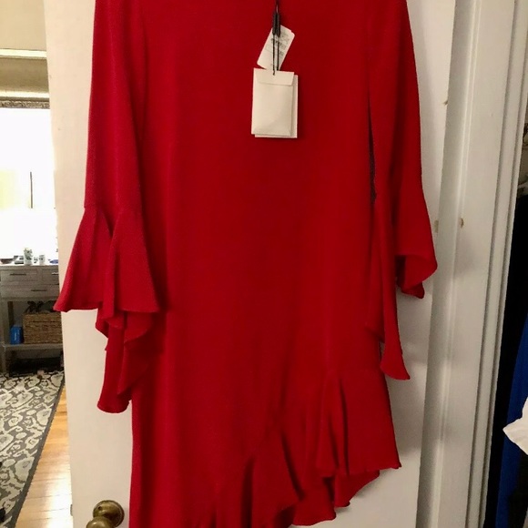 ALEXIS Hazel Asymmetric Red Dress, Size XS - NWT! - Picture 5 of 8